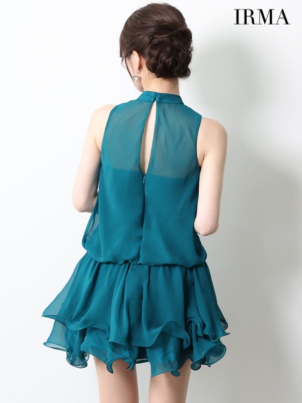 グリーン モデル：ゆめ　身長：160cm　着用サイズ：Sサイズ