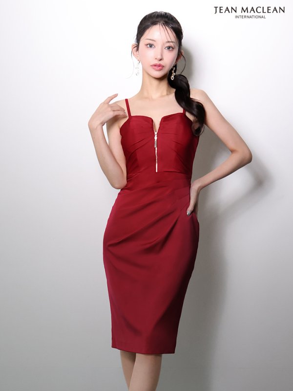 バーガンディ モデル：まおちゃる　身長：158cm　着用サイズ：Sサイズ