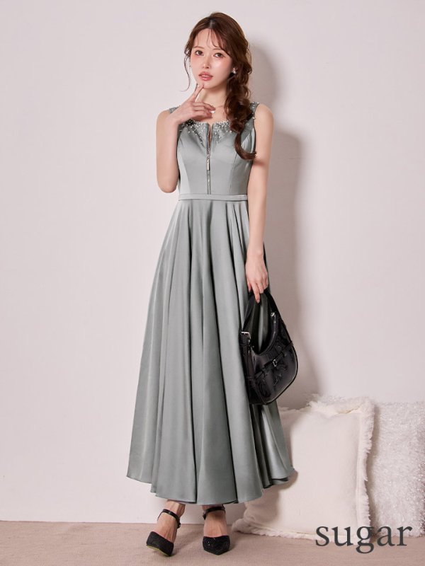 グレー　モデル：ゆめ　身長：160cm　着用サイズ：Sサイズ