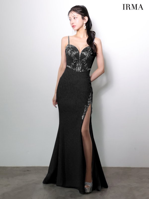 ブラック モデル：まおちゃる　身長：158cm　着用サイズ：Mサイズ