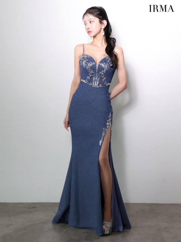 ラピスブルー モデル：まおちゃる　身長：158cm　着用サイズ：Mサイズ