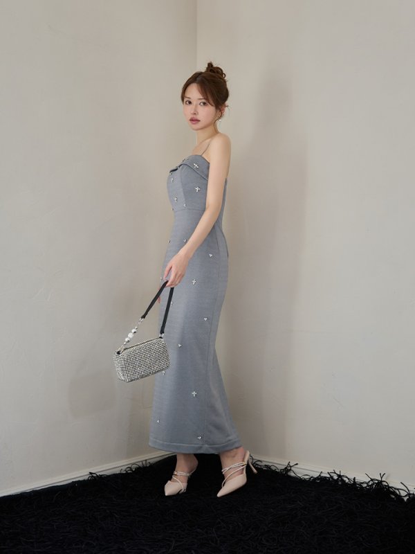 グレー　モデル：ゆめ　身長：160cm　着用サイズ：Sサイズ