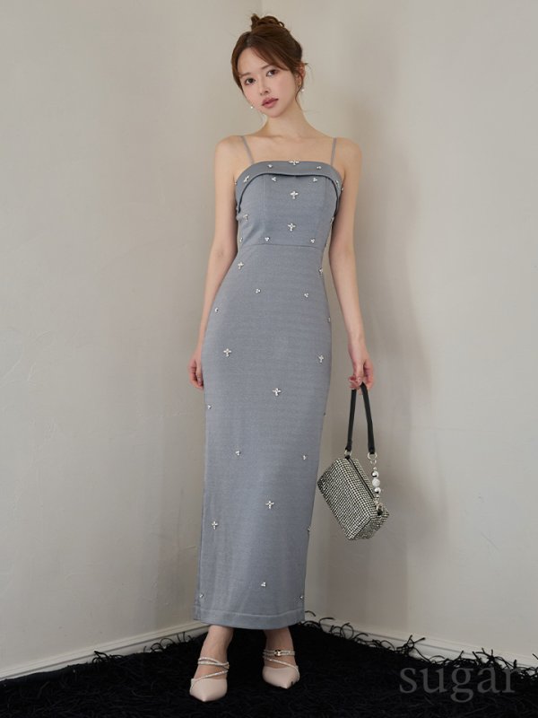 グレー　モデル：ゆめ　身長：160cm　着用サイズ：Sサイズ