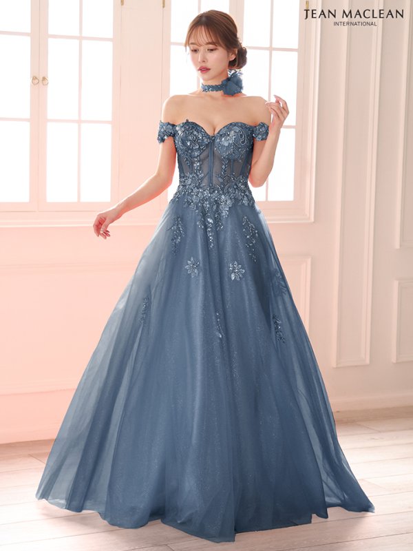 ダスティブルー　モデル：ゆめ　身長：160cm　着用サイズ：Mサイズ