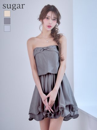 ミニドレス：グレー(灰)｜キャバドレス・ミニドレス通販はsugar