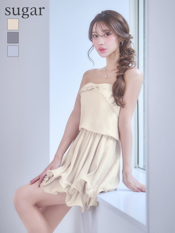 シャンパン　モデル：るりぴ　身長：165cm　着用サイズ：Sサイズ