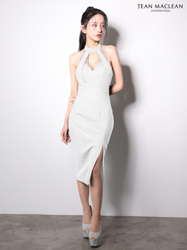 ホワイト　モデル：まおちゃる　身長：158cm　着用サイズ：Sサイズ