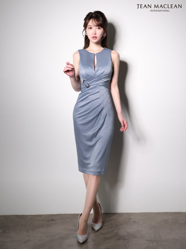 ブルーグレー　モデル：ゆめ　身長：160cm　着用サイズ：Sサイズ