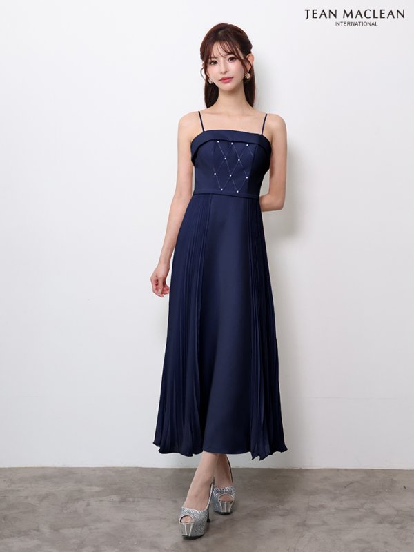 ネイビー　モデル：あみ　身長：163cm　着用サイズ：Sサイズ