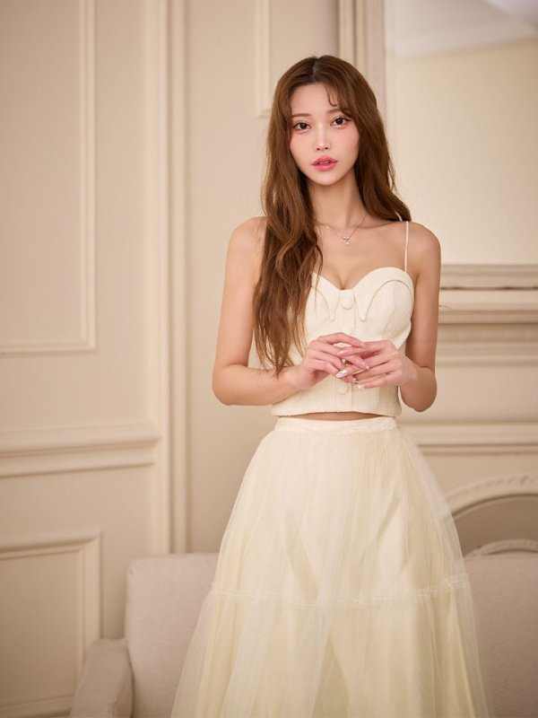 シャンパン　モデル：るりぴ　身長：165cm　着用サイズ：Sサイズ