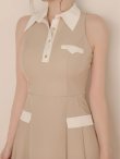 ベージュ　モデル：ゆめ　身長：160cm　着用サイズ：Sサイズ