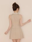 ベージュ　モデル：ゆめ　身長：160cm　着用サイズ：Sサイズ