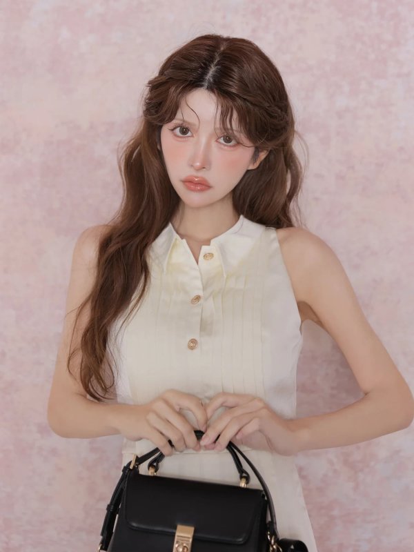 アイボリー　モデル：まりん　身長：164cm　着用サイズ：Sサイズ