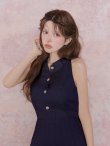 ネイビー　モデル：まりん　身長：164cm　着用サイズ：Sサイズ