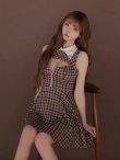 レッド　モデル：まみ　身長：161cm　着用サイズ：Sサイズ
