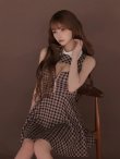 レッド　モデル：まみ　身長：161cm　着用サイズ：Sサイズ