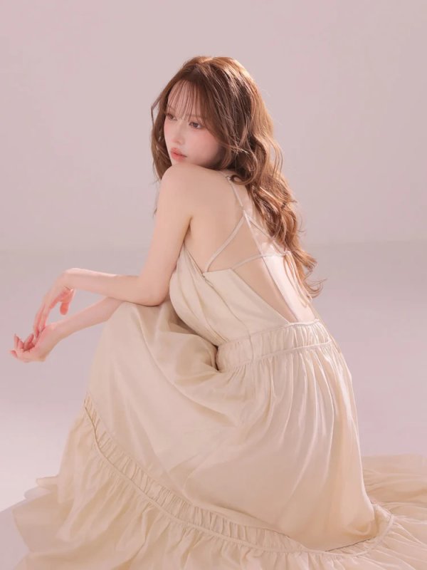 アイボリー　モデル：ゆめ　身長：160cm　着用サイズ：Sサイズ