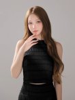 ブラック　モデル：しおん　身長158cm　着用サイズ：Sサイズ