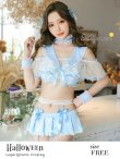 画像2: 【即日発送】【マリームーン】セクシーセーラー服【ハロウィンコスプレ8点セット】【Fサイズ/1カラー】[YMT] (2)