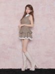 ブラウン　モデル：まりん　身長：164cm　着用サイズ：Sサイズ