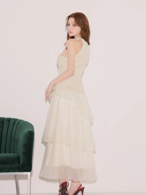 アイボリー　モデル：ももか　身長：156cm　着用サイズ：Sサイズ