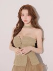 ベージュブラウン　モデル：ももか　身長：156cm　着用サイズ：Sサイズ