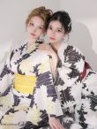 ネイビー　モデル：しおん　身長：158cm　着用サイズ：Fサイズ　ブラック　モデル：ゆりお　身長：165cm　着用サイズ：Fサイズ