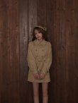 ベージュ　モデル：れみれみ　身長：163cm　着用サイズ：Fサイズ