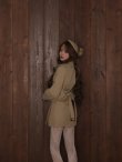 ベージュ　モデル：れみれみ　身長：163cm　着用サイズ：Fサイズ