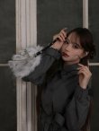グレー　モデル：れみれみ　身長：163cm　着用サイズ：Fサイズ