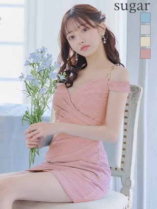Robe de Fleurs ピンク Mサイズ ドレス キャバドレス・ミニドレス通販