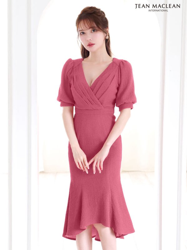 ダークピンク モデル:ゆめ 身長:160cm:Sサイズ