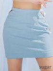 ブルー モデル：如月れい　身長：156cm　着用サイズ：Sサイズ