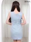 ブルー モデル：ももか　身長：156cm　着用サイズ：XSサイズ