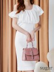 ホワイト　モデル：あすか　身長：170cm　着用サイズ：Sサイズ