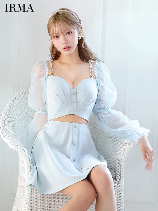 サックス　モデル：如月れい　身長：156cm　着用サイズ：Sサイズ