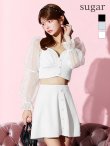 ホワイト モデル：まりん　身長：164cm　着用サイズ：Sサイズ