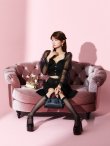 ブラック モデル：まりん　身長：164cm　着用サイズ：Sサイズ