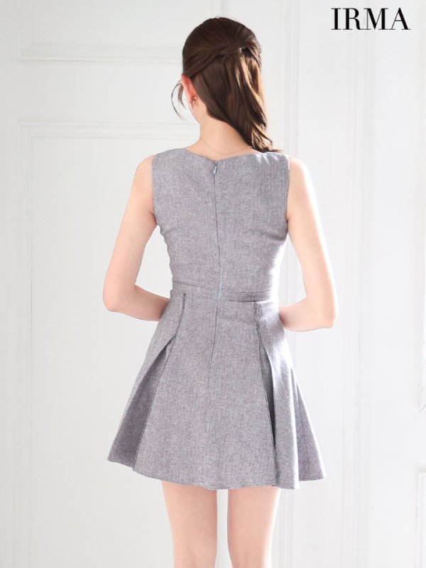 グレー　モデル：あみ　身長：163cm　着用サイズ：Sサイズ