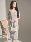 グレー モデル：まおちゃる　身長：158cm　着用サイズ：Sサイズ
