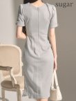 グレー モデル：まおちゃる　身長：158cm　着用サイズ：Sサイズ