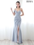 ブルーグレー モデル：まおちゃる　身長：158cm　着用サイズ：Mサイズ