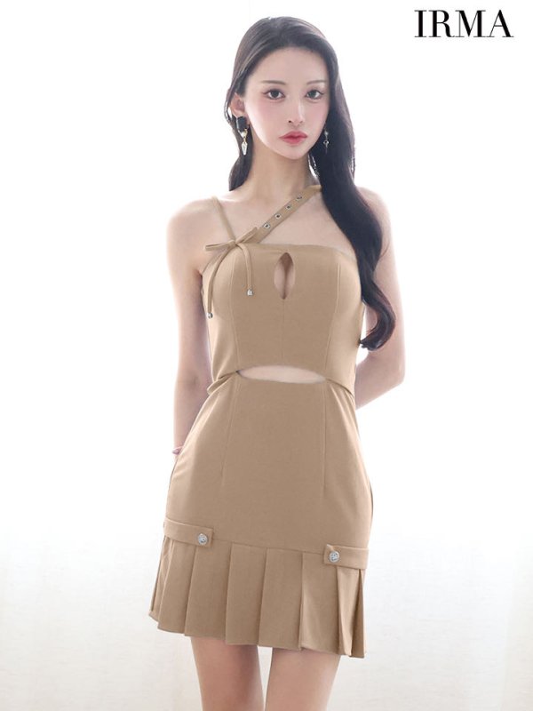 モカベージュ モデル：まおちゃる　身長：158cm　着用サイズ：Sサイズ