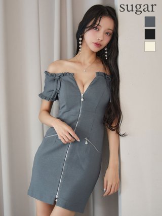 【関税込み】Gauge81 ブラック Otero ミニドレス Gauge81のブラック Otero ミニドレスがセール中
