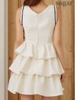 ホワイト モデル:まりん 身長:164cm 着用サイズ:Sサイズ