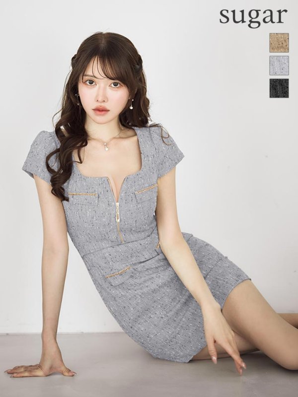 グレ モデル:ゆめ 身長:160cm 着用サイズ:Sサイズ