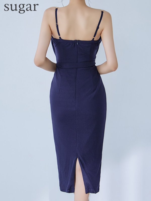 パープルネイビー モデル：まおちゃる　身長：158cm:Sサイズ