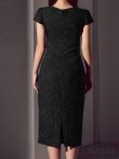ブラック モデル：カレン　身長：153cm 着用サイズ：7号(Sサイズ)