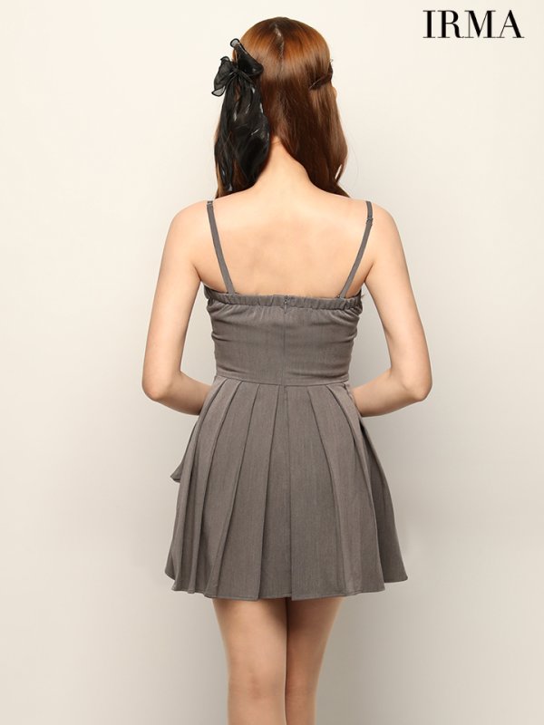 グレー　モデル：あみ　身長：163cm　着用サイズ：Sサイズ