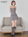 グレー　モデル：れみれみ　身長：163cm　着用サイズ：Sサイズ